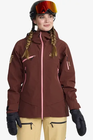 RevolutionRace Atlas 3L Ski Jacket Naiset Earth, Koko:2XL - Ulkoilutakki, Kuoritakki & Tuulitakki