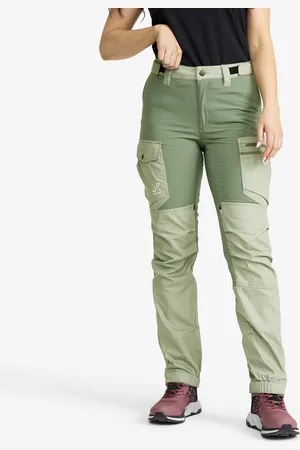 RevolutionRace Rambler Lightweight Pro Pants Naiset Iceberg Green/Dusty Green, Koko:M - Ulkoiluhousut, Vaellushousut & Retkeilyhousut
