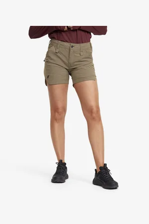 RevolutionRace Hike & Dive Shorts Naiset Chocolate Chip, Koko:2XL - > Housut > Shortsit
