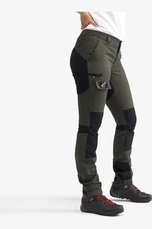 RevolutionRace Nordwand Pants Naiset Mossgrey, Koko:2XL - Ulkoiluhousut, Vaellushousut & Retkeilyhousut