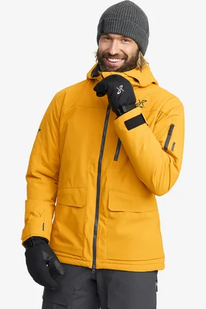 RevolutionRace Halo 2L Insulated Ski Jacket Miehet Golden Yellow, Koko:2XL - Ulkoilutakki, Kuoritakki & Tuulitakki