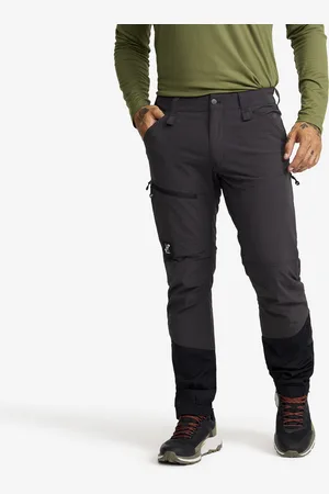 RevolutionRace Range Pro Stretch Pants Miehet Anthracite/Black, Koko:2XL - Ulkoiluhousut, Vaellushousut & Retkeilyhousut