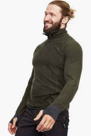 RevolutionRace Trekker Fleece Miehet Forest Night, Koko:S - Miehet > Paidat > Fleece & Välikerrokset