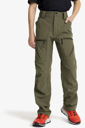 RevolutionRace Hiball Softshell Pants Teens Grape Leaf, Koko:146 - Lapset & Nuoret > Housut