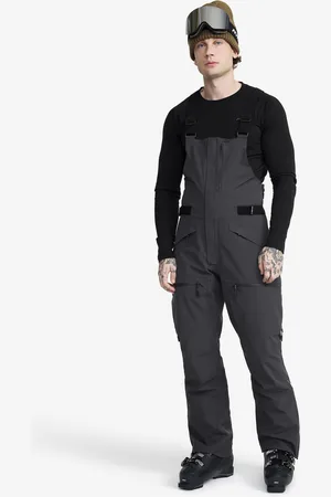 RevolutionRace Atlas 3L Ski Bib Pants Miehet Anthracite, Koko:2XL - > Talvihousut