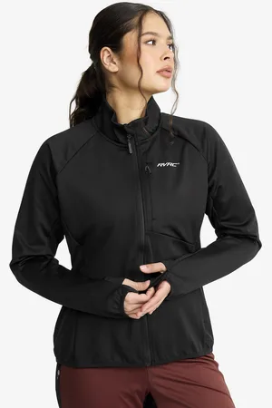RevolutionRace Pace Wind Jacket Naiset Black, Koko:2XL - > Takit > Tuulitakit
