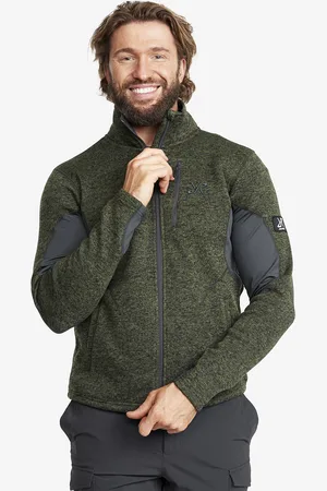RevolutionRace Fusion Fleece Miehet Deep Depths, Koko:4XL - Miehet > Paidat > Fleece & Välikerrokset
