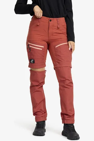 RevolutionRace RVRC GP Pro Zip-off Pants Naiset Cinnabar, Koko:L - Zip-off-housut