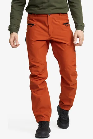 RevolutionRace Silence Proshell 3L Pants Miehet Rooibos Tea, Koko:2XL - > Sade- Ja Kuorihousut