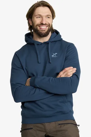 RevolutionRace RVRC Hoodie Miehet Moonlit Ocean, Koko:S - Miehet > Paidat > Hupparit & Svetarit
