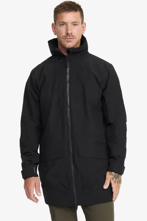 RevolutionRace Nevis 2L Parka Miehet Black, Koko:2XL - > Sade- Ja Kuoritakit