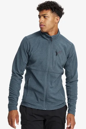 RevolutionRace Essential Full-zip Fleece Miehet Moonlit Ocean, Koko:XS - Miehet > Paidat > Fleece & Välikerrokset