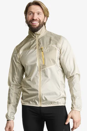 RevolutionRace Unit Light Windbreaker Miehet Aluminium/Peyote, Koko:2XL - > Tuulitakit
