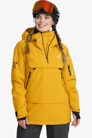 RevolutionRace Halo 2L Insulated Ski Anorak Naiset Golden Yellow, Koko:L - Ulkoilutakki, Kuoritakki & Tuulitakki