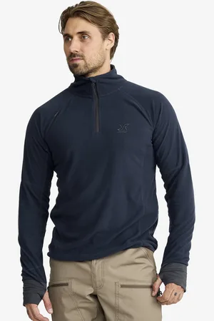 RevolutionRace Trekker Fleece Miehet Thunder Blue, Koko:4XL - Miehet > Paidat > Fleece & Välikerrokset