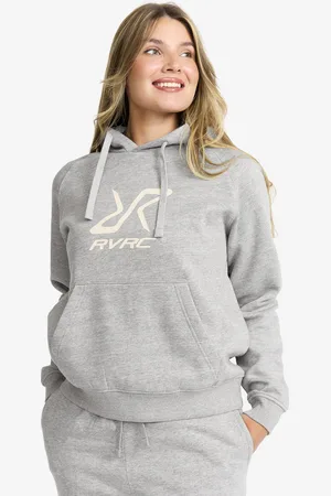RevolutionRace RVRC Hoodie Naiset Grey Melange/Oatmeal, Koko:2XL - > Paidat > Hupparit & Svetarit