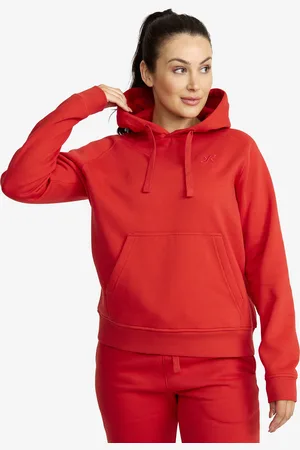 RevolutionRace RVRC Hoodie Naiset Aurora Red, Koko:3XL - > Paidat > Hupparit & Svetarit