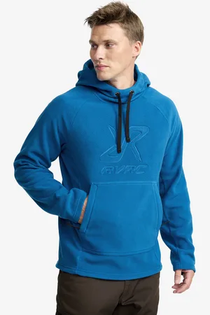 RevolutionRace Polar Fleece Hoodie Miehet Imperial Blue, Koko:2XL - Miehet > Paidat > Hupparit & Svetarit