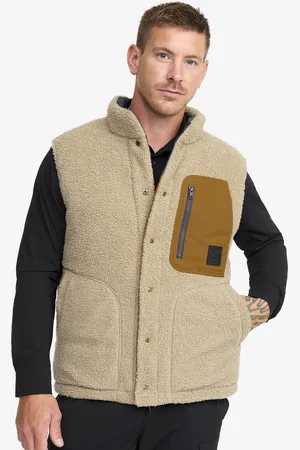 RevolutionRace Rollick Reversible Vest Miehet Rubber, Koko:L - > Liivit