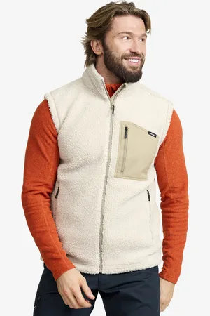 RevolutionRace Bigfoot Pile Vest Miehet Peyote, Koko:2XL - > Liivit