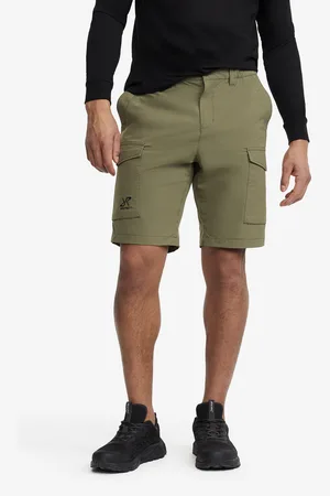 RevolutionRace Adventure Cargo Stretch Shorts Miehet Kalamata, Koko:2XL - > Shortsit