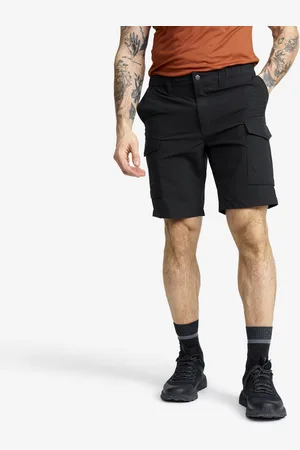 RevolutionRace Adventure Cargo Stretch Shorts Miehet Black, Koko:2XL - > Shortsit