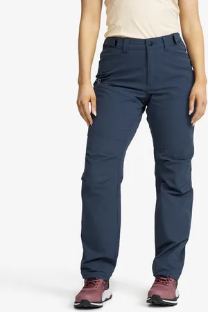 RevolutionRace Venue Light Softshell Pants Naiset Moonlit Ocean, Koko:S - > Housut > Softshell-housut