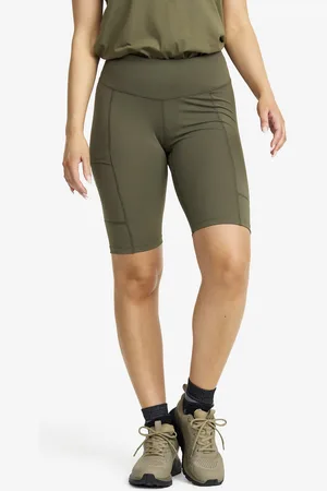 RevolutionRace Trikoot - - Energy Highwaist Short Tights Naiset Grape Leaf, Koko:XS