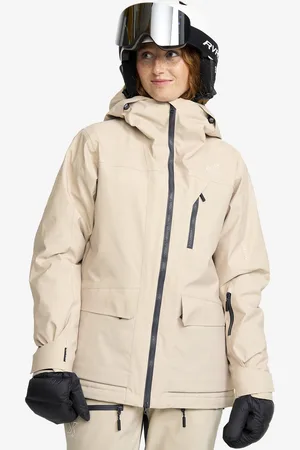 RevolutionRace Halo 2L Insulated Ski Jacket Naiset Peyote, Koko:2XL - Ulkoilutakki, Kuoritakki & Tuulitakki