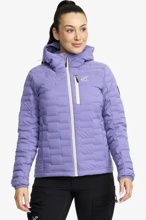 RevolutionRace Flex Stretch Down Jacket Naiset Twilight Purple, Koko:XS - Ulkoilutakki, Kuoritakki & Tuulitakki