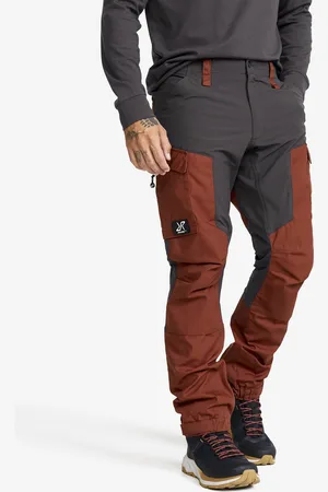 RevolutionRace RVRC GP Pants Miehet Smoked Paprika/Anthracite, Koko:3XL - Ulkoiluhousut, Vaellushousut & Retkeilyhousut