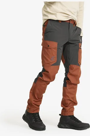 RevolutionRace Rambler Lightweight Pro Pants Miehet Dusty Orange/Anthracite, Koko:2XL - Ulkoiluhousut, Vaellushousut & Retkeilyhousut