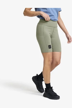 RevolutionRace Summit Short Tights Naiset Castor Gray, Koko:2XL - > Housut > Shortsit