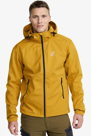 RevolutionRace Responder Softshell Jacket Miehet Harvest Gold, Koko:2XL - > Softshell-takit