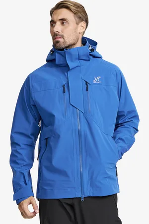 RevolutionRace Aries Pro 3L Shell Jacket Miehet Classic Blue/True Blue, Koko:2XL - > Sade- Ja Kuoritakit
