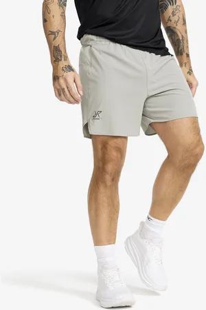 RevolutionRace Rush Pro Shorts Miehet Limestone Grey, Koko:2XL - > Shortsit