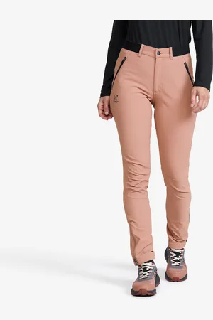 RevolutionRace Daybreak Pants Naiset Pink Wood, Koko:2XL - Ulkoilufarkut