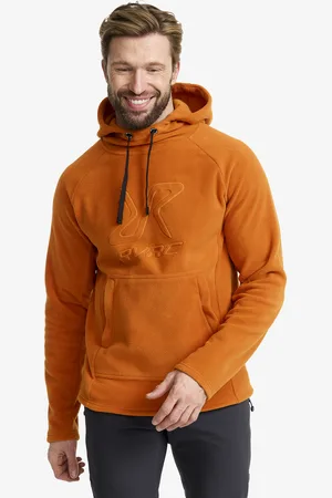 RevolutionRace Polar Fleece Hoodie Miehet Hawaiian Sunset, Koko:2XL - Miehet > Paidat > Hupparit & Svetarit
