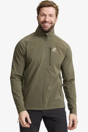 RevolutionRace Exciter Light Softshell Jacket Miehet Grape Leaf, Koko:2XL - > Softshell-takit