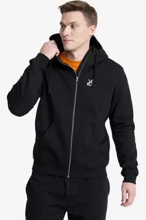 RevolutionRace RVRC Full-zip Hoodie Miehet Black, Koko:2XL - Miehet > Paidat > Hupparit & Svetarit