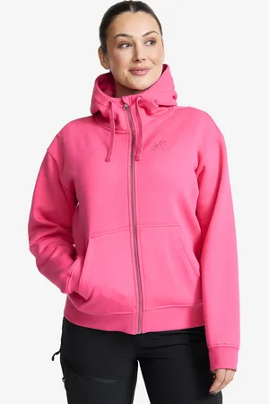 RevolutionRace RVRC Full-zip Hoodie Naiset Fandango Pink, Koko:2XL - > Paidat > Hupparit & Svetarit