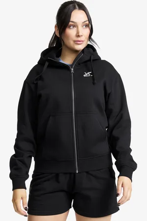 RevolutionRace RVRC Full-zip Hoodie Naiset Black, Koko:2XL - > Paidat > Hupparit & Svetarit