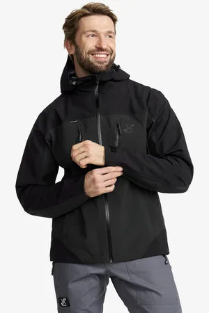 RevolutionRace Silence Proshell 3L Jacket Miehet Moonless Night, Koko:4XL - > Sade- Ja Kuoritakit