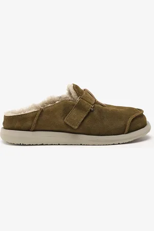 Satorisan Uwabaki Clog Strap Suede | Thunderbolt