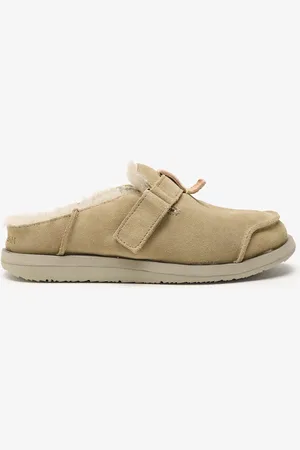 Satorisan Uwabaki Clog Strap Suede | Driftwood