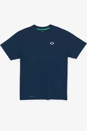 Satorisan T-shirt oversize Organic cotton | Blue ink origin