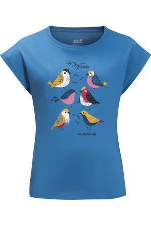 Jack Wolfskin Tweeting Birds T Girls