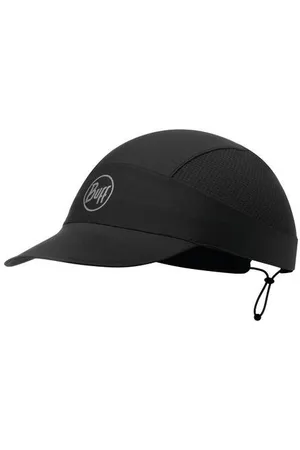 Buff Pack Run Cap R-Solid Black