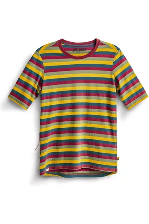 Fjällräven Naiset T-paidat - Women's S/F Cotton Striped Tee