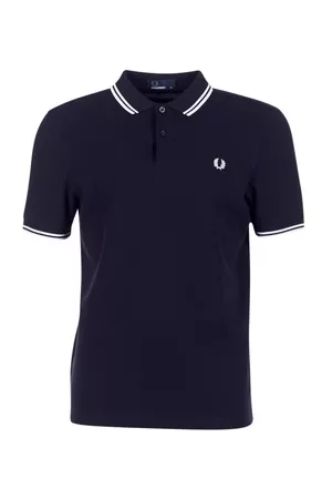 Fred Perry Lyhythihainen poolopaita SLIM FIT TWIN TIPPED EU XXL